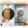 FIVMEN LED Spiegellampe Bad 10W 40cm Warmweiß 3000K 700LM, Produktbild-Vorschau 3