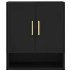 vidaXL Wandschrank Schwarz 60x31x70 cm Holzwerkstoff Produktbild-Vorschau 5