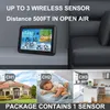 Meteostanice Wi-Fi, 5,3" bezdrátový vnitřní/venkovní Náhled obrázku produktu 7