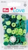Moschettoni in plastica "Color Snaps" rotondi, Prym Love, Anteprima dell’immagine prodotto 1