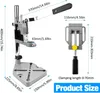 Bohrständer mit Schraubstock – 60mm Bohrtiefe, 43mm Produktbild-Vorschau 9