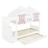 Flieks Etagenbett 90x200cm mit ausziehbarem Bett 90x190cm, Produktbild-Vorschau 10