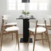 vidaXL Bistrotisch Schwarze Eiche 60x60x75 cm Holzwerkstoff Produktbild-Vorschau 3
