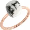 Jamelli Ring 925/- Sterling Silber rot 058 (18,5) Howlith Produktbild-Vorschau 1