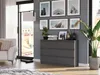 Komoda 120Cm 6 Zásuviek Antracit R120 Náhľad obrázku produktu 6