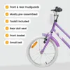 vidaXL Vélo enfant 18 pouces pour enfants de 5 à 7 ans Voir les images du produit 7