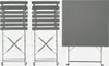 sweeek - Klappbarer Bistro-Gartentisch aus Stahl 70 x 70 Produktbild-Vorschau 2