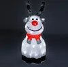 Weihnachtsfigur beleuchtet Acryl Elch 45 LEDS Timer Produktbild-Vorschau 1