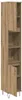 vidaXL Badschrank Artisan-Eiche 30x30x190 cm Holzwerkstoff Produktbild-Vorschau 4