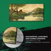 Wandbild Leinwand Bilder Wanduhr 60x30 Malerei Fantasie Produktbild-Vorschau 5