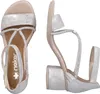 Rieker Damen Sandale Sandalette Strass Metallic Blockabsatz Produktbild-Vorschau 40