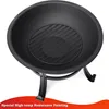 56cm Feuerstelle für draußen - SINGLYFIRE Stahl-Feuerschale Produktbild-Vorschau 6