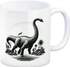 Brachiosaurus Kaffeebecher Produktbild-Vorschau 1