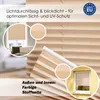 Plissee ohne Bohren 50x120cm Vanille Produktbild-Vorschau 3