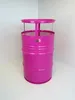 Fassmöbel Stehtisch Bistro - Tisch Design Partytisch Pink Ø Produktbild-Vorschau 3