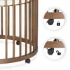DERYAN Willow Laufgitter – Rundes Baby-Laufgitter mit Produktbild-Vorschau 6