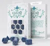 Elvish Cobalt & Silver Dice Set Produktbild-Vorschau 1