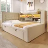 Flieks Schlafsofa 90x200cm mit Ausziehbett 90x190cm, Produktbild-Vorschau 2