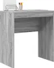 vidaXL Scrivania Sonoma grigia 70 x 40 x 76 cm Anteprima dell’immagine prodotto 3