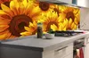 Küchenrückwand Folie selbstklebend SONNENBLUMEN 180 x 60 cm Produktbild-Vorschau 1