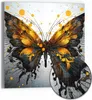 DEQOART Hybrid Leinwand Bild 30x30 cm 'Flügelkunstwerk' Produktbild-Vorschau 1