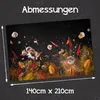 Küchenmatte 140x210 cm Vinylmatte Bodenmatte Dekoration - Produktbild-Vorschau 6