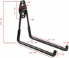 Rovný nástěnný hák 19 cm nářadí garáž zahrada vybavení 25 Náhled obrázku produktu 2