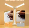 Doppelkopf Schreibtischlampe, LED Tischleuchte, 5 Farbe Produktbild-Vorschau 7