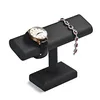 Support pour montres en cuir PU, élégant porte-montres, Voir les images du produit 3