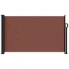 vidaXL Bočná výsuvná markíza hnedá 120x600 cm Náhľad obrázku produktu 3