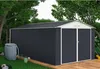 Metallgarage "Houston" - 18,56 m² mit Dachrinne und Produktbild-Vorschau 2