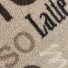 Teppich mit Schriftzug Coffee Cappuccino Größe - 67 x 180 Produktbild-Vorschau 4