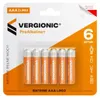 Vergionic 0822 Alkalické baterie mikrotužkové 1,5V AAA, 6 Náhled obrázku produktu 11