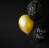 Luftballons Fledermäuse 30cm schwarz gold 6er Set Produktbild-Vorschau 10
