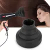 A woman's hair is shown with a hairdryer and diffuser attachment, and a separate diffuser attachment is displayed. Voir les images du produit