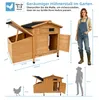 Poulailler sur pilotis, nichoir en bois, protège des Voir les images du produit 2