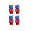 AN6 -6AN,AN-6 Red Swivel Fitting Nerezová ocel opletená Náhled obrázku produktu 4