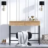Skye Decor, Linda, tavolini da toilette, rovere, truciolato Anteprima dell’immagine prodotto 1
