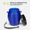 Garronda 1,5L Fût en plastique avec couvercle Fût à large Voir les images du produit 6