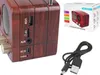 FM Retro Radio AUX-IN Bluetooth USB/SD/TF  MP3 mit Akku Produktbild-Vorschau 4