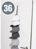 Flexfit CapRack portacappelli con 12 clip per un massimo di Anteprima dell’immagine prodotto 10