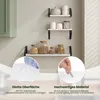 EUGAD 3er Set Wandregal, Hängeregal, Küchenregal hängend, Produktbild-Vorschau 4