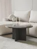 Selsey Ovo - Tavolino rotondo 76x76 cm in legno effetto Anteprima dell’immagine prodotto 2