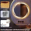 Specchio da bagno COSTWAY, armadio da bagno rotondo con Anteprima dell’immagine prodotto 8