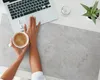 Betónová Textúra – Podložka na stôl – Kancelárska podložka Náhľad obrázku produktu 3