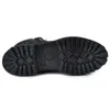 The bottom view of a black Timberland boot. Anteprima dell’immagine prodotto