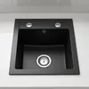 Faizee Home | Compact Granitspüle Schwarz 41 x 44 cm – Produktbild-Vorschau 3