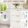 CDGlobal Kommode mit 4 Schubladen aus Stoff, Produktbild-Vorschau 6