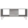 The Living Store Couchtisch Grau Sonoma 90x50x36,5 cm Produktbild-Vorschau 6