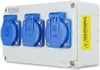 RoadEu - Steckdosenverteiler - 3x Schuko 230V. Produktbild-Vorschau 1